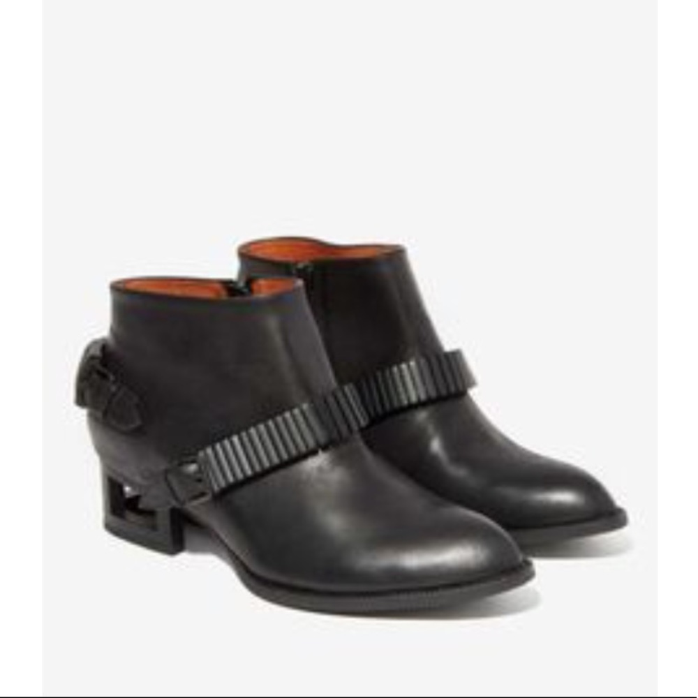 New Jeffrey Campbell Remus ankle boots black 7.5